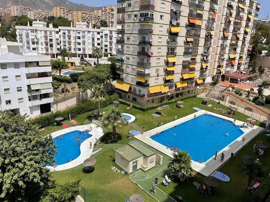 Hermoso Estudio Vistas Al Mar Benalmadena 0*,